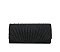 Glitter Pleated Clutch