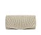 Glitter Pleated Clutch