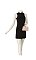 Ruched Satin Pearl Handle Clutch