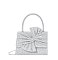 Glitter Bow Clutch