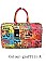 Trendy Graffiti Print  Duffle Bag