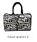 Trendy Graffiti Print  Duffle Bag