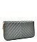 Chevron Pattern Womens Tassel Wallet