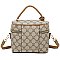 Teddy Bear Monogram 3-in-1 Satchel Set