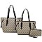 Teddy Bear Monogram 3-in-1 Shopper Set