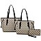 Teddy Bear Monogram 3-in-1 Shopper Set