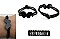 PACK OF 12 CHARMING ASSORTED SHAMBALLA MUSTACHE BRACELET