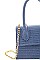 MINI CUTE PATTERNED DESIGN WITH HANDLE CROSSBODY BAG