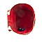 FASHION ROUND SQUARE PATTERNED DESIGN CHAIN TASSEL CROSSBODY BAG