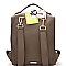 H170517-31-LP Dream Control Stud Accent 2 Way Boxy Backpack with Stud Strap