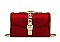 Buckel Accented Jelly Medium Shoulder Bag