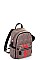 TRENDY STRIPED CHECK POMPOM FASHION BACKPACK JY-H-882330