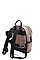 TRENDY STRIPED CHECK POMPOM FASHION BACKPACK JY-H-882330