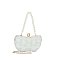 Chiffon Flower Clutch