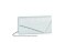 Glitter Envelope Clutch