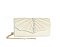 Rhinestone Pleated Satin Clutch