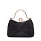 Glitter Pleated Clutch