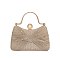 Glitter Pleated Clutch