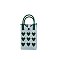 Knit Hearts Bag