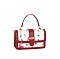 Cherry Flap Satchel