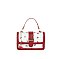 Cherry Flap Satchel