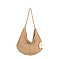 Hollow Woven Slouchy Hobo