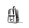 Clear See Thru Backpack