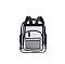 Clear See Thru Backpack