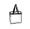 Clear See Thru Tote Bag