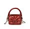 Patent PU Bow Satchel