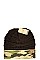 CC KNIT CAMOUFLAGE CUFF BEANIE
