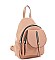 STYLISH SMOOTH ZIPPER DESIGN BACKPACK