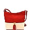 Textured Cross Body Bag