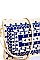 TRENDY CHIC NATURAL WOVEN CLUTCH WITH LONG STRAP