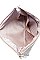 MODERN FASHION WOVEN FEATHER CLUTCH WITH LONG STRAP