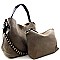 Chain Accent Bag in Bag Medium Hobo