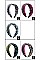 PACK OF 12 ASSORTED COLOR STYLISH SEQUIN ACCENT HEADBAND