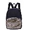 TRENDY LEOPARD PRINT BACKPACK