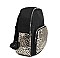 TRENDY LEOPARD PRINT BACKPACK