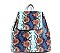FASHION SNAKE PRINT BACKPACK