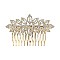 STYLISH LEAF & FLORAL HAIR COMB SLHCH2218