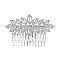 STYLISH LEAF & FLORAL HAIR COMB SLHCH2218