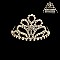 STYLISH CIRCLETS  RHINESTONE COMB TIARA SLHCW111