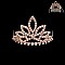 STYLISH POINTY RHINESTONE COMB TIARA SLHCW118