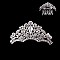 RHINESTONES PRINCESS CROWN COMB SLHCY7332