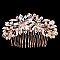 FASHIONABLE CHUNKY RHINESTONE SIDE HAIR COMB