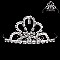 STYLISH RHINESTONE MINI TIARA COMB SLHCY8757