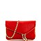 SMOOTH CHIC PRINCESS CLUTCH WITH LONG STRAP JYHD-1936