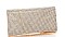 PRINCESS MULTI RHINESTONE CLUTCH WITH CHAIN