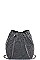 RHINESTONE ZIRCONIA SHOULDER SATCHEL BAG